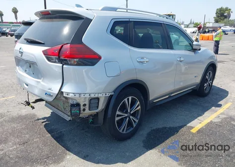 2017 Nissan Rogue Hybrid Sl z USA, uszkodzony, nr VIN 5N1ET2MT8HC827957